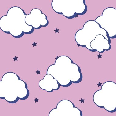 bulutlar arka plan tasarımı