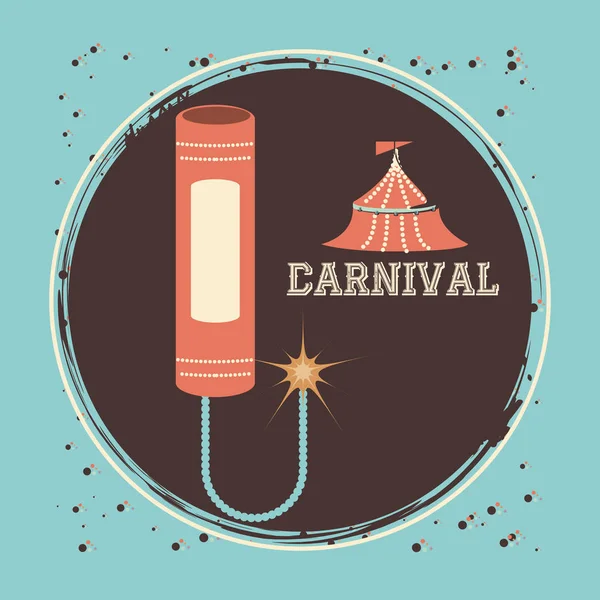 Карнавальный фейерверк — стоковый вектор