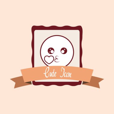 sevimli simgesi tasarım