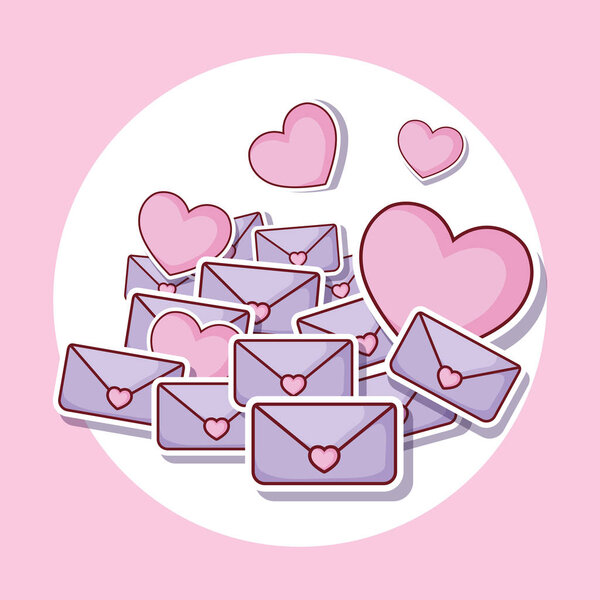 heart and love letters