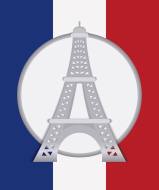 Fransa bayrağı tasarım