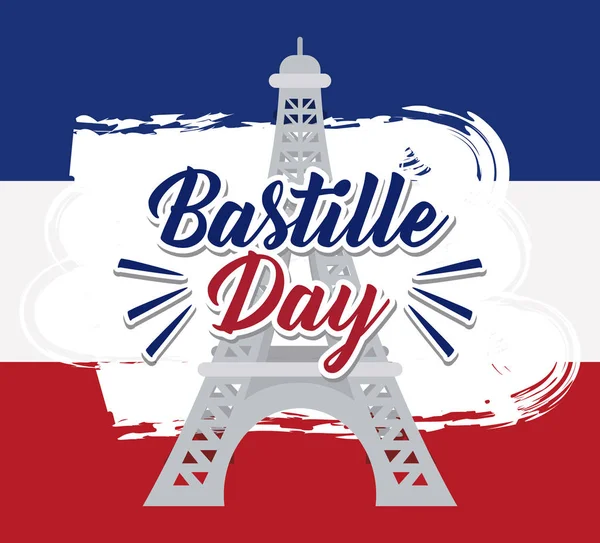 Bastille dag design — Stock vektor