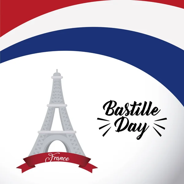 Bastille dag design — Stock vektor