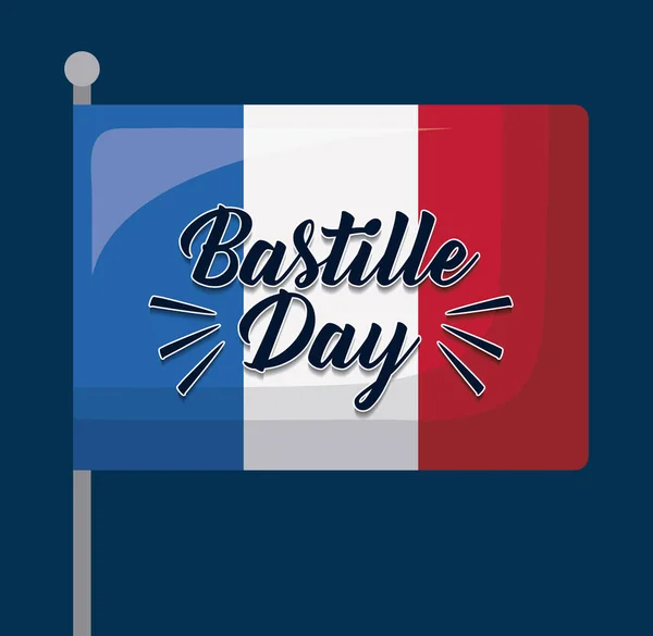 Bastille dag design — Stock vektor