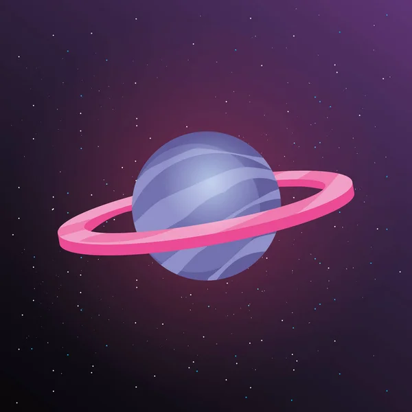 Space planets design — Stock Vector