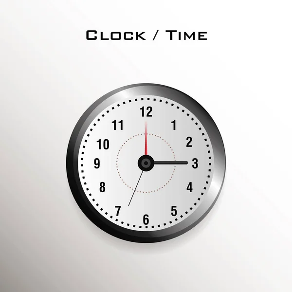 시계 및 시간 디자인 — 스톡 벡터