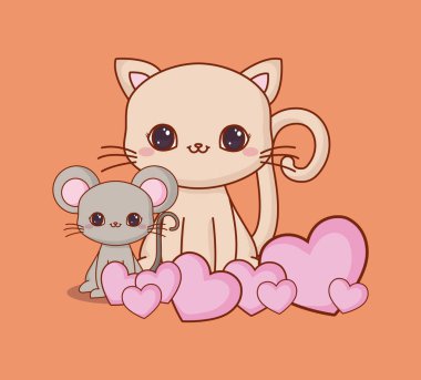 Kawaii hayvanlar ve aşk