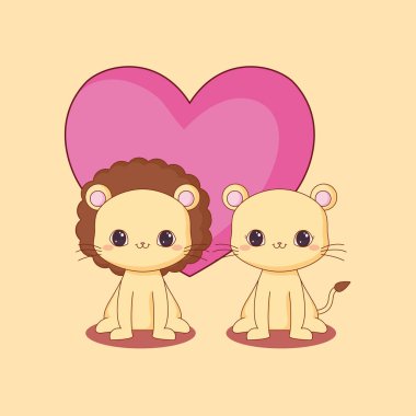 Kawaii hayvanlar ve aşk