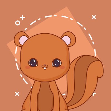 Kawaii hayvanlar tasarım