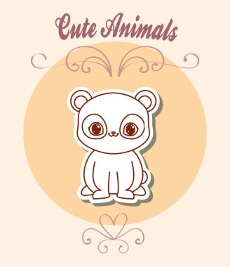 sevimli hayvan tasarımı