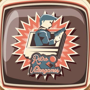 Retro video oyunu tasarım