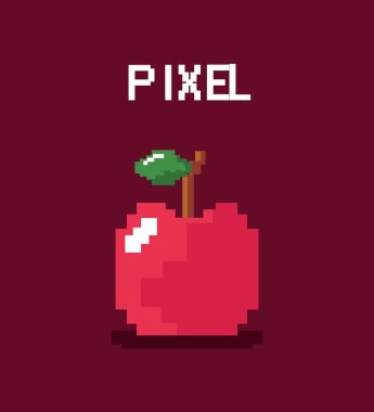 Simge vektör halat tasarım pixelated ve video oyunu