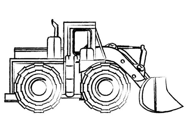 Проектирование грузовых автомобилей — стоковый вектор