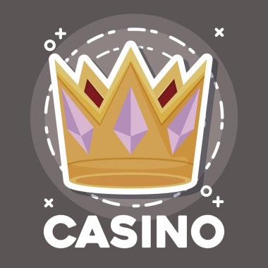 Casino simgesi tasarım 