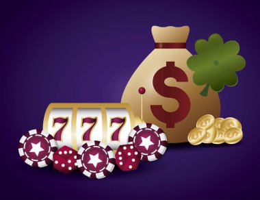 Casino ve para çanta tasarımı
