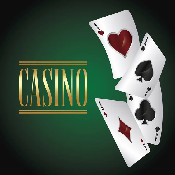 Casino konsept tasarımı — Stok Vektör