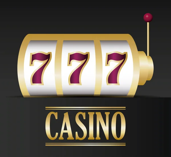 Casino konceptdesign — Stock vektor