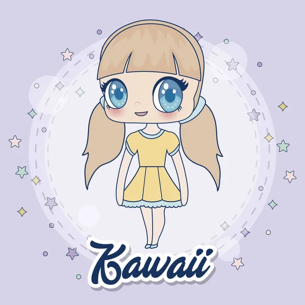 Kawaii kız simgesi