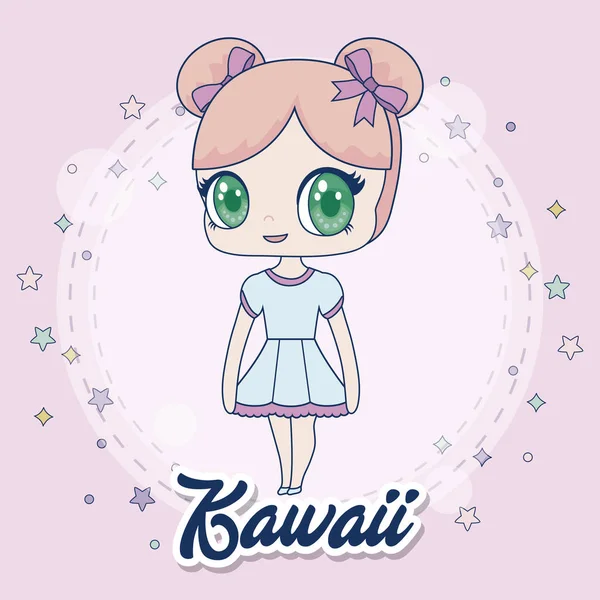Kawaii kız simgesi