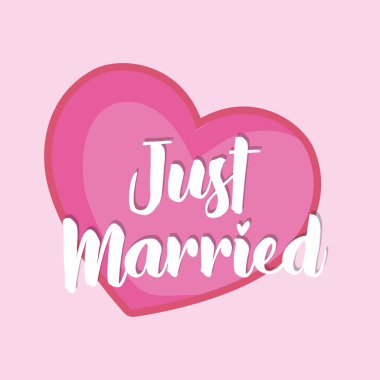 düğün kutlama kartı kalp sevgi ile