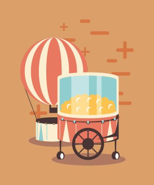 Sıcak hava balonu simgesi