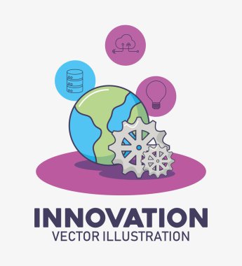 Dünya gezegeni ve dişli teknoloji yenilik çalışın