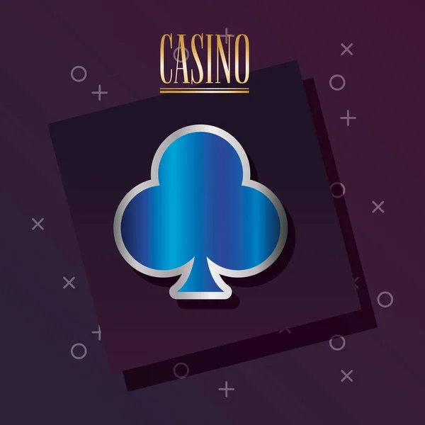 Diseño de concepto de Casino — Vector de stock