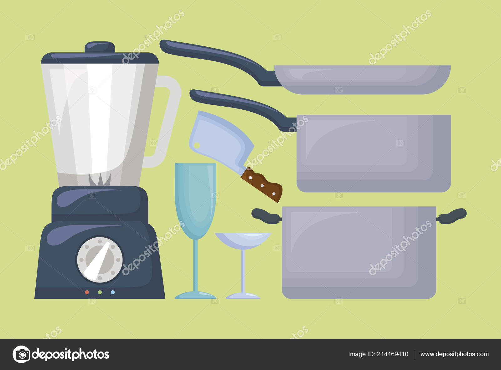 diseño de utensilios de cocina — Vector de stock © djv #214469410 diseño de utensilios de cocina — Vector de stock © djv #214469410