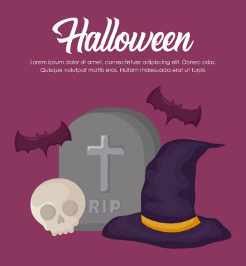 Cadılar Bayramı kutlama tasarım