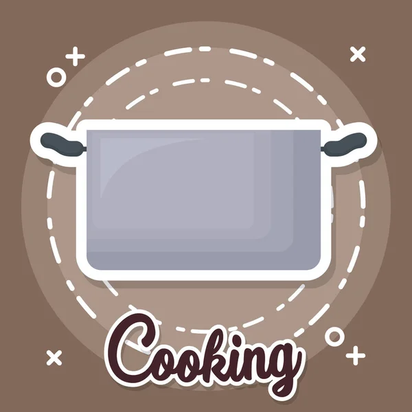 Diseño de utensilios de cocina — Vector de stock