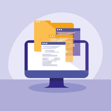 Web sayfası şablonları ile masaüstü bilgisayar