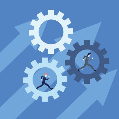 vites yürüyüş işadamları takım grubu