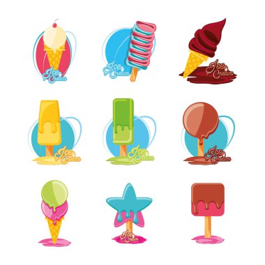 lezzetli dondurma set menü