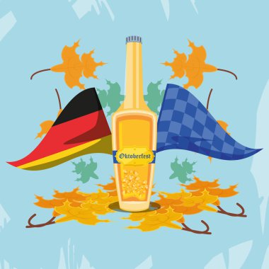 şişe bira oktoberfest kutlamaları