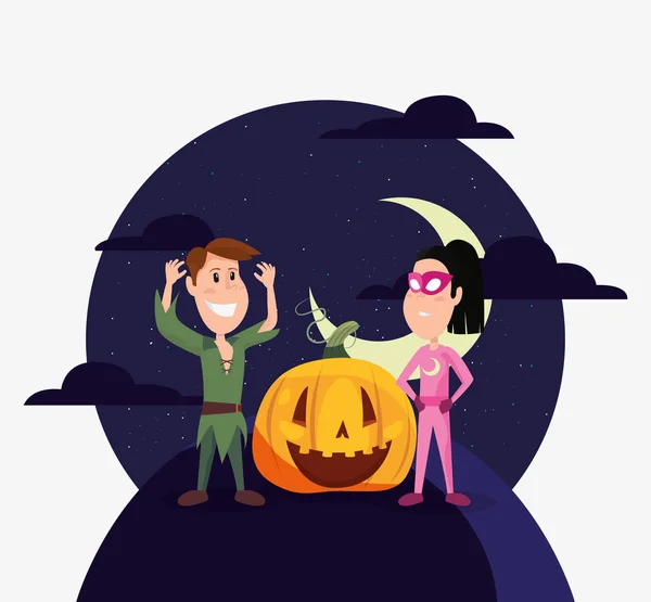 Svátek Halloween — Stockový vektor