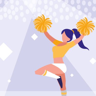 kadın amigo izole simgesi