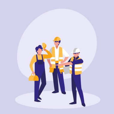 inşaatçılar avatar karakter grubu