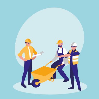 inşaatçılar avatar karakter grubu