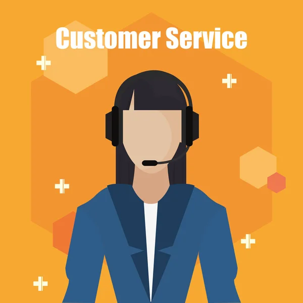 Kundenservice-Callcenter — Stockvektor