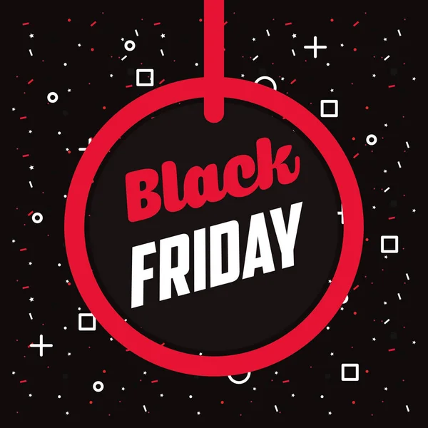 Black Friday Shopping Försäljning Nyckelknippa Symboler Bakgrund Vektorillustration — Stock vektor