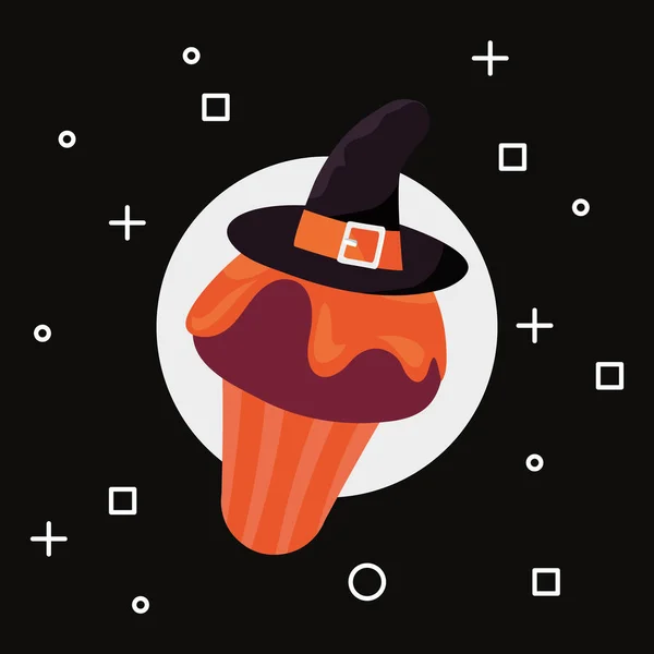 Doux et heureux Halloween — Image vectorielle