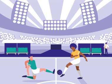 futbol futbol stadyumu sahne