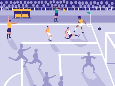 futbol futbol stadyumu sahne