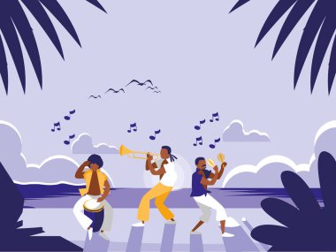 müzik grubu tropikal Beach