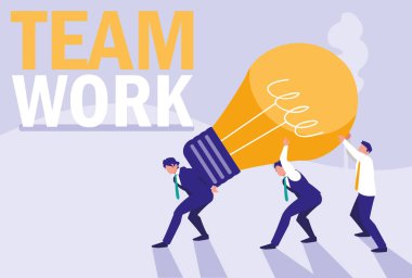 İşadamları avatar karakter grubu