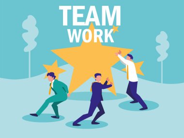 İşadamları avatar karakter grubu