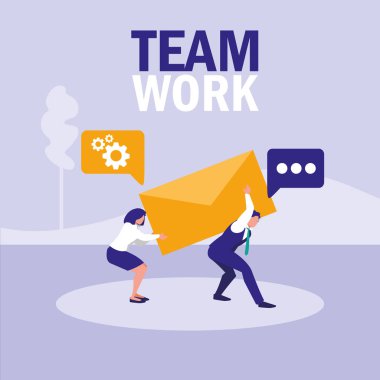 iş çift avatar karakter