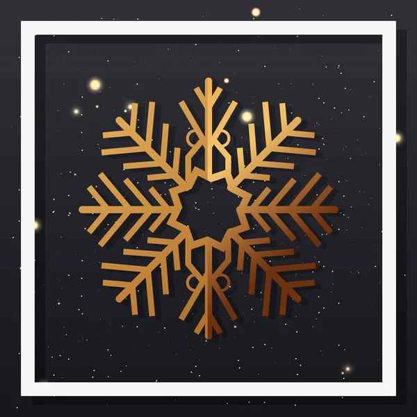 Feliz fiesta de Navidad — Vector de stock