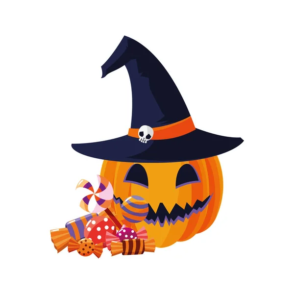 Happy halloween celebration — Stock Vector