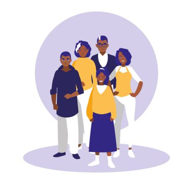 siyah aile üyeleri karakter grubu